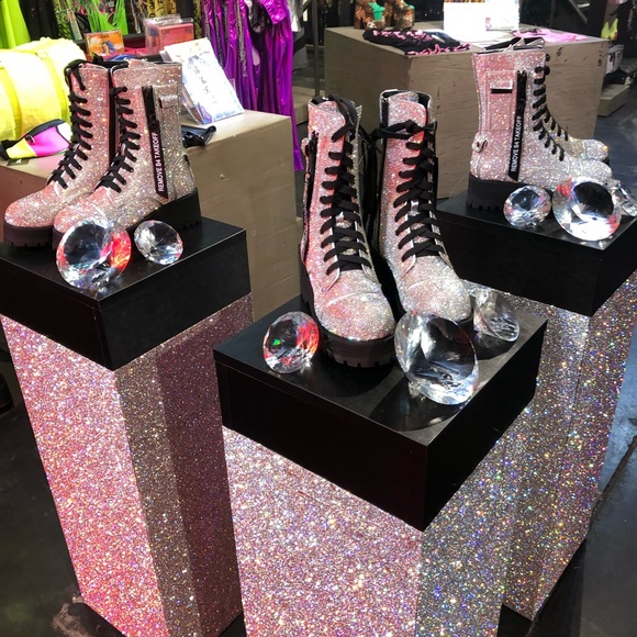 Dolls Kill Shoes - Dolls Kill Billionaire Bling Boots